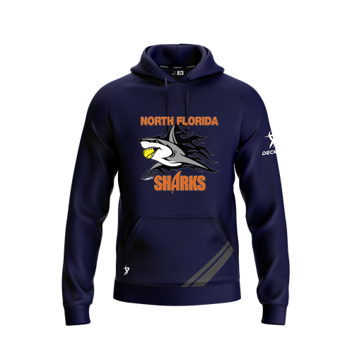 [FOLHSMNV-YXS-LOGO2] Decker Summit Hoodie (Youth XS, Navy, Logo 2)