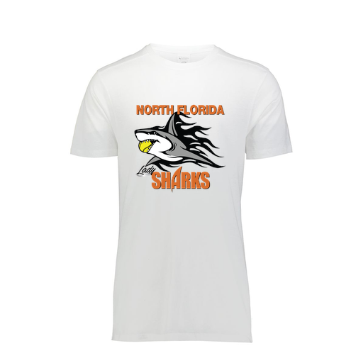 [FTSCUBWH-AS-LOGO2] Decker Men's Tri-Blend T-Shirt - Short Sleeve (Adult S, White, Logo 2)