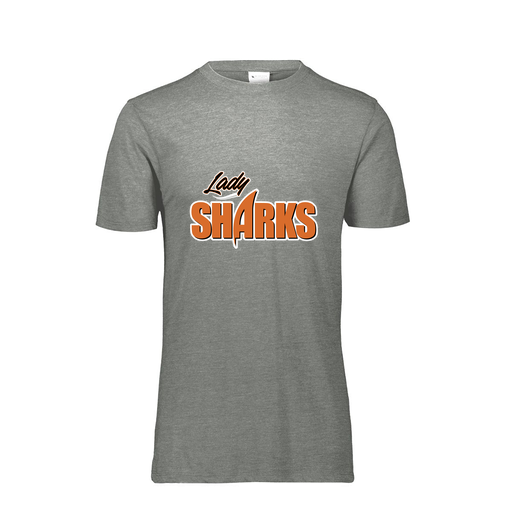 [FTSCUBGY-AS-LOGO1] Decker Men's Tri-Blend T-Shirt - Short Sleeve (Adult S, Gray, Logo 1)