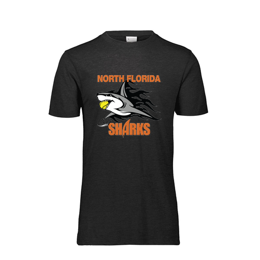 [FTSCUBBK-YS-LOGO2] Decker Youth Tri-Blend T-Shirt - Short Sleeve (Youth S, Black, Logo 2)