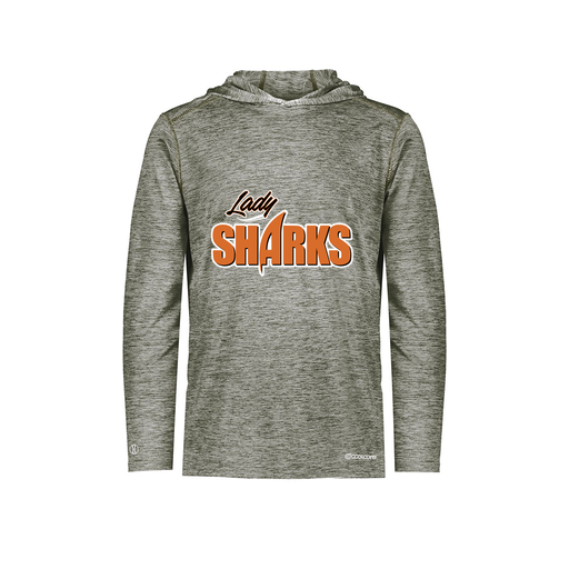 [FOLHCGGY-AS-LOGO1] Decker Men's Charge Hoodie (Adult S, Gray, Logo 1)